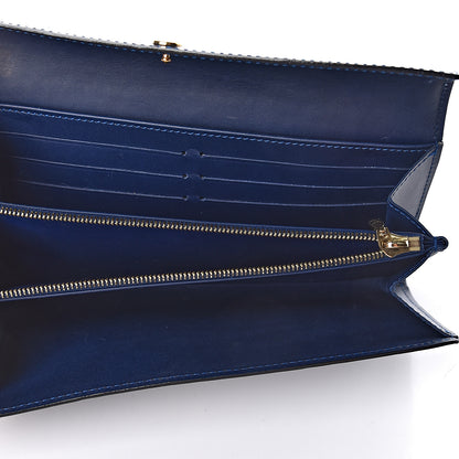 Louis Vuitton Vernis Sarah Wallet Grand Blue 5 of 8