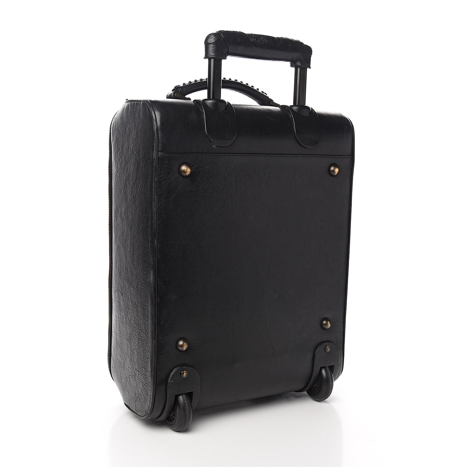 Balenciaga Agneau Classic Hardware Voyage Carry On Trolley Black 2 of 10