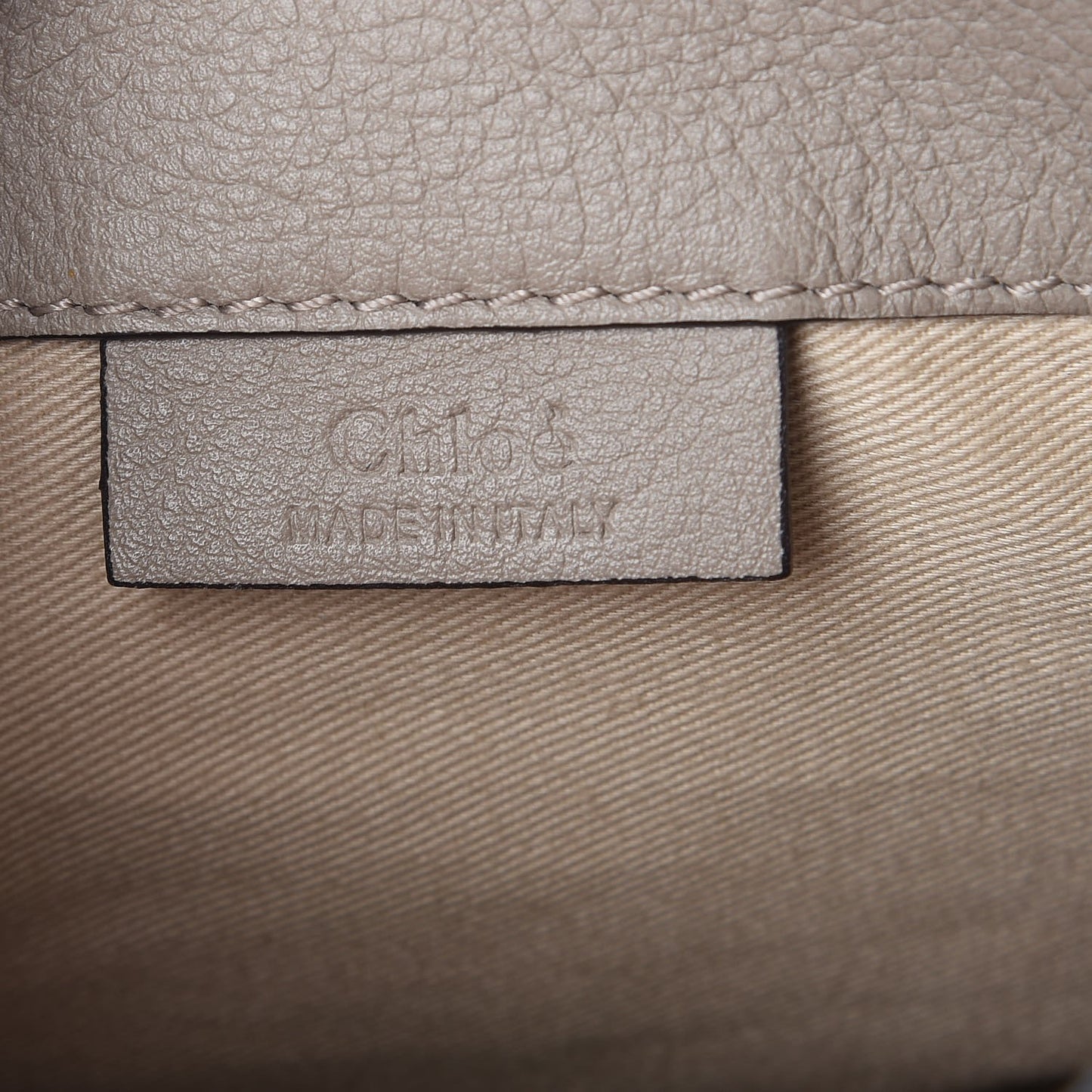 Suede Calfskin Mini Faye Backpack Motty Grey