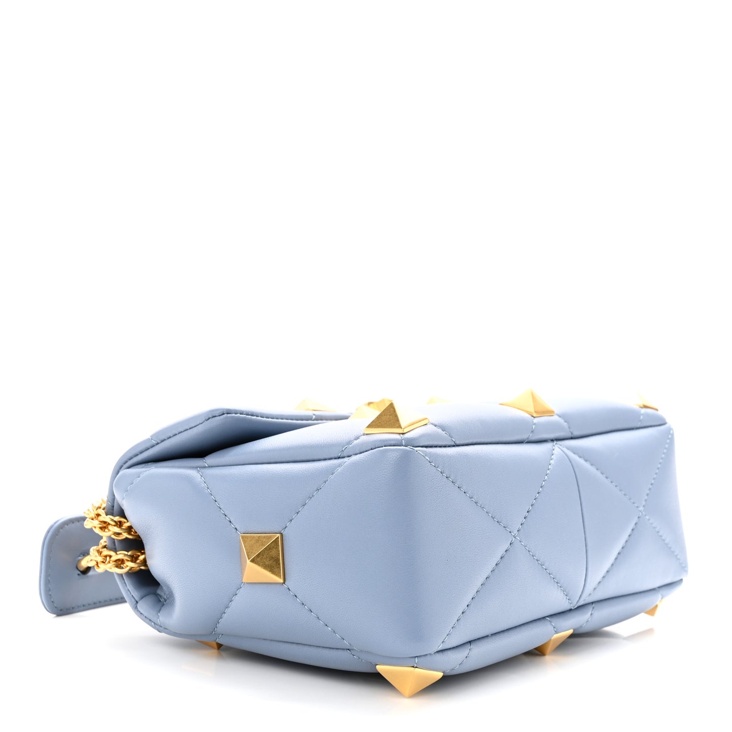 Nappa Medium Roman Stud Shoulder Bag Niagara
