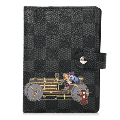 Louis Vuitton Damier Graphite Illustre Small Ring Agenda Cover 1 of 7