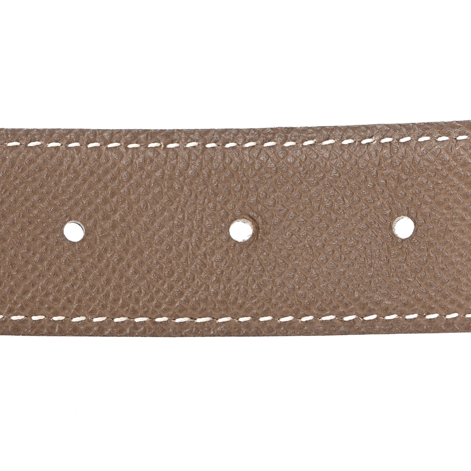 Hermes Swift Epsom H Belt 85 85 34 Black Etoupe 5 of 6