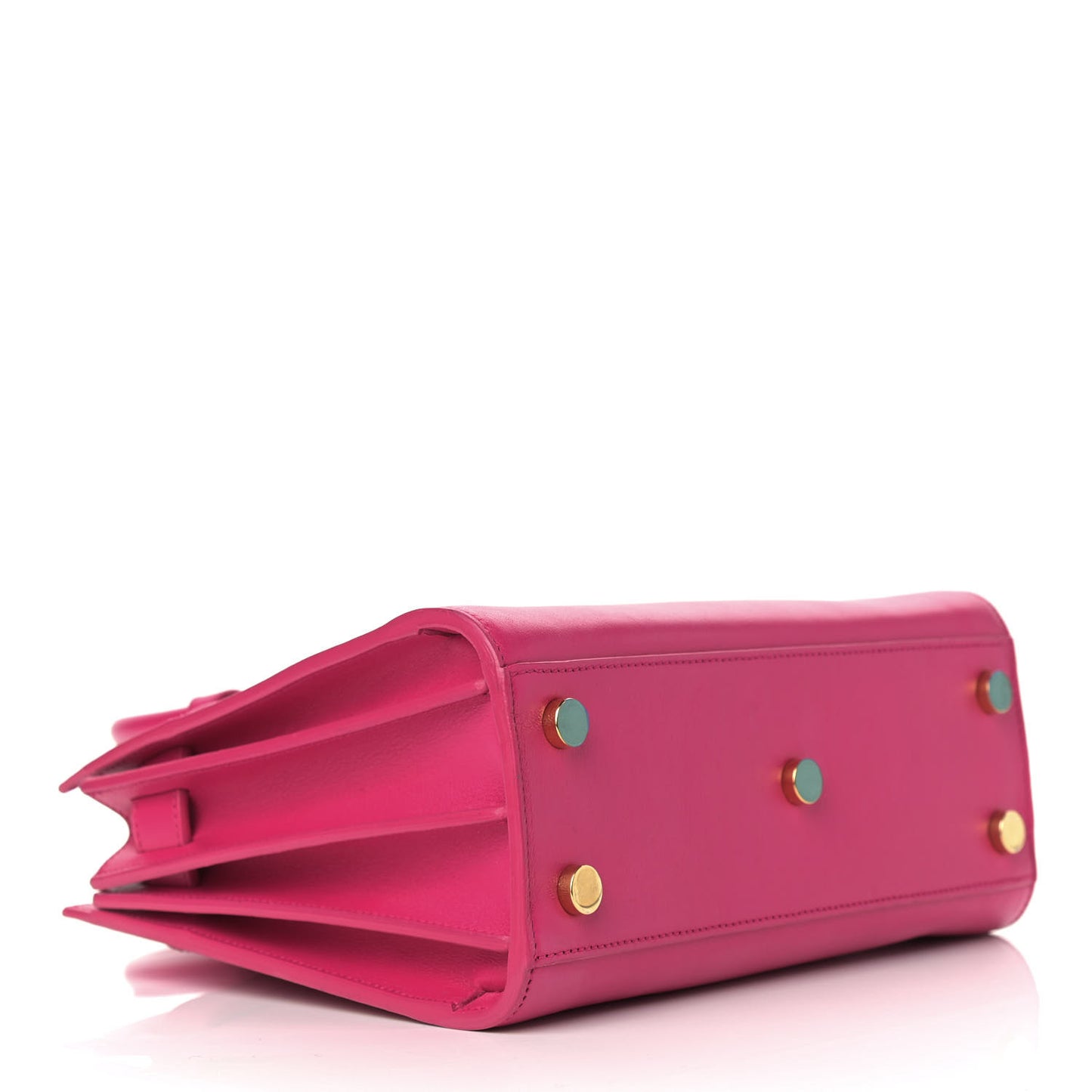 Calfskin Nano Sac De Jour Lipstick Fuchsia