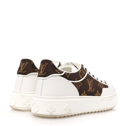 Louis Vuitton Monogram Nylon Time Out Sneakers 35 5 of 10