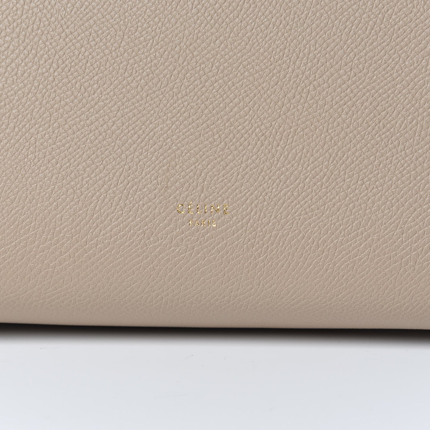 Grained Calfskin Mini Belt Bag Light Taupe