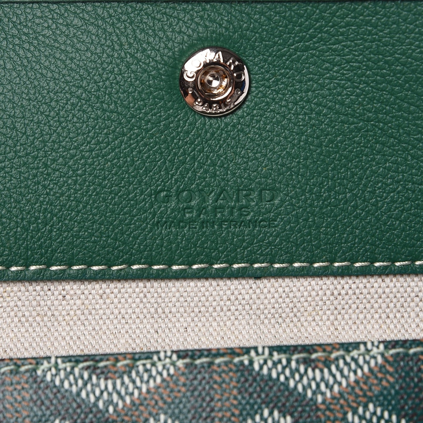 Goyardine Saint Louis GM Green