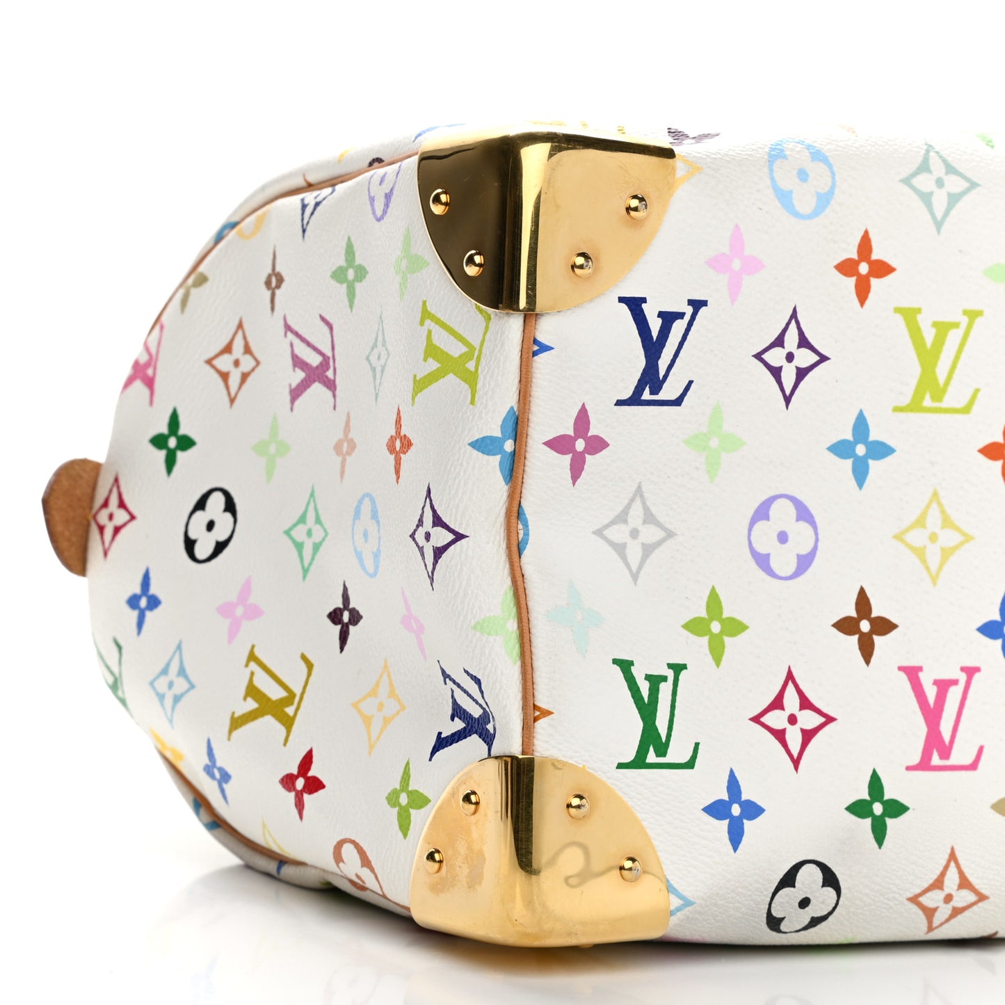 Monogram Multicolor Speedy 30 White