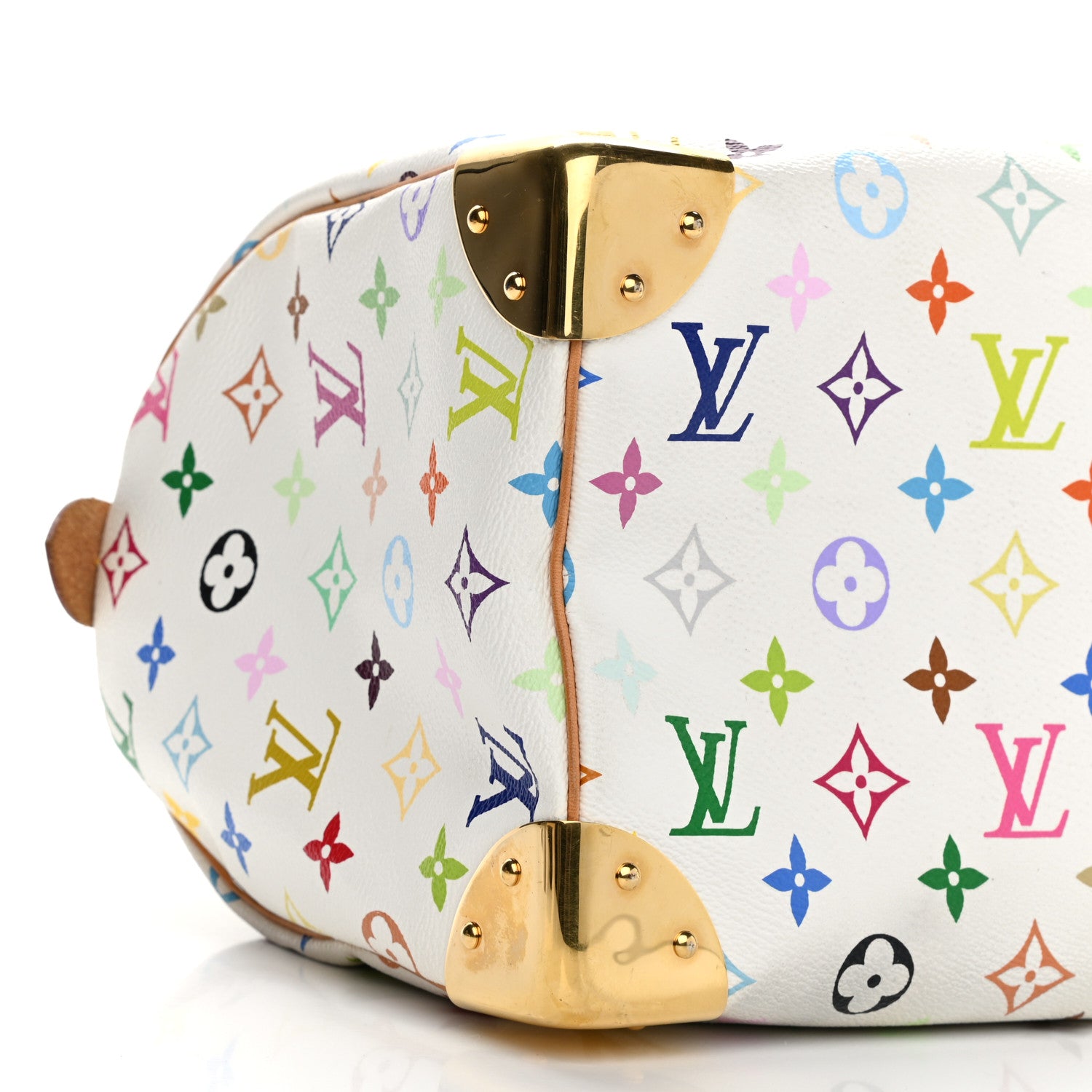 Louis Vuitton Monogram Multicolor Speedy 30 White 7 of 9