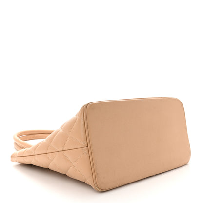 Chanel Caviar Quilted Medallion Tote Beige 2 of 11