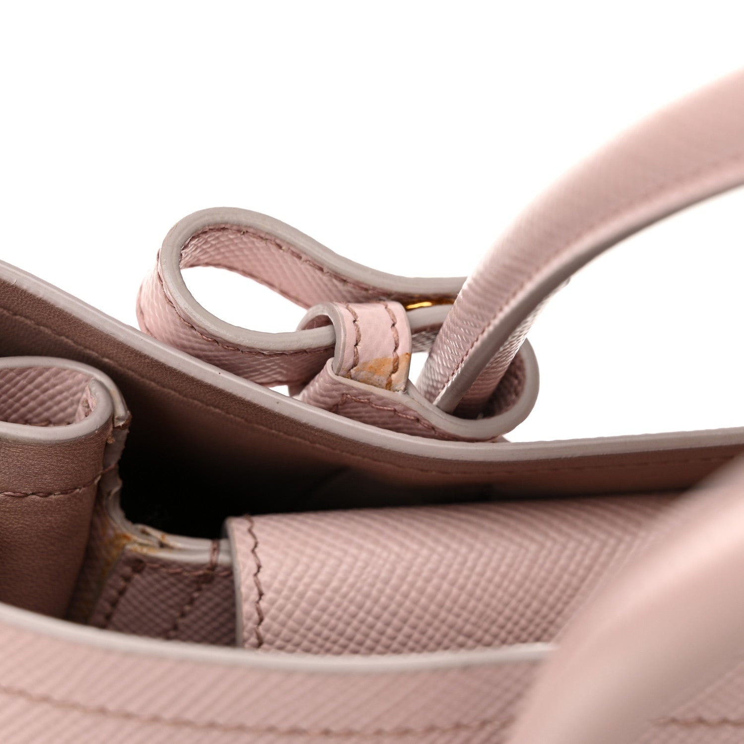 Prada Saffiano Cuir Medium Double Bag Mughetto 15 of 17