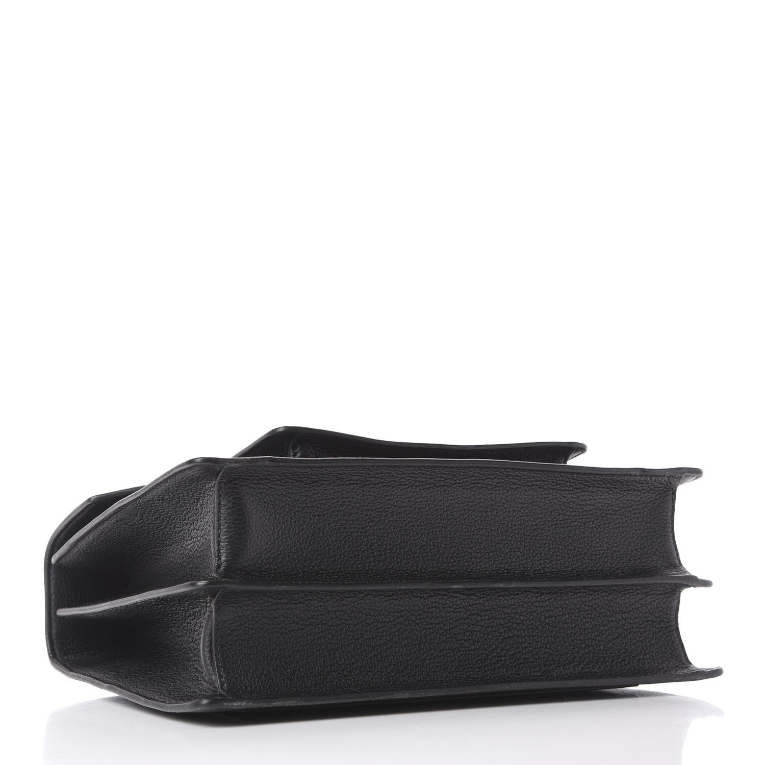 MCM Grained Calfskin Medium Patricia Park Avenue Satchel Black 3 of 11