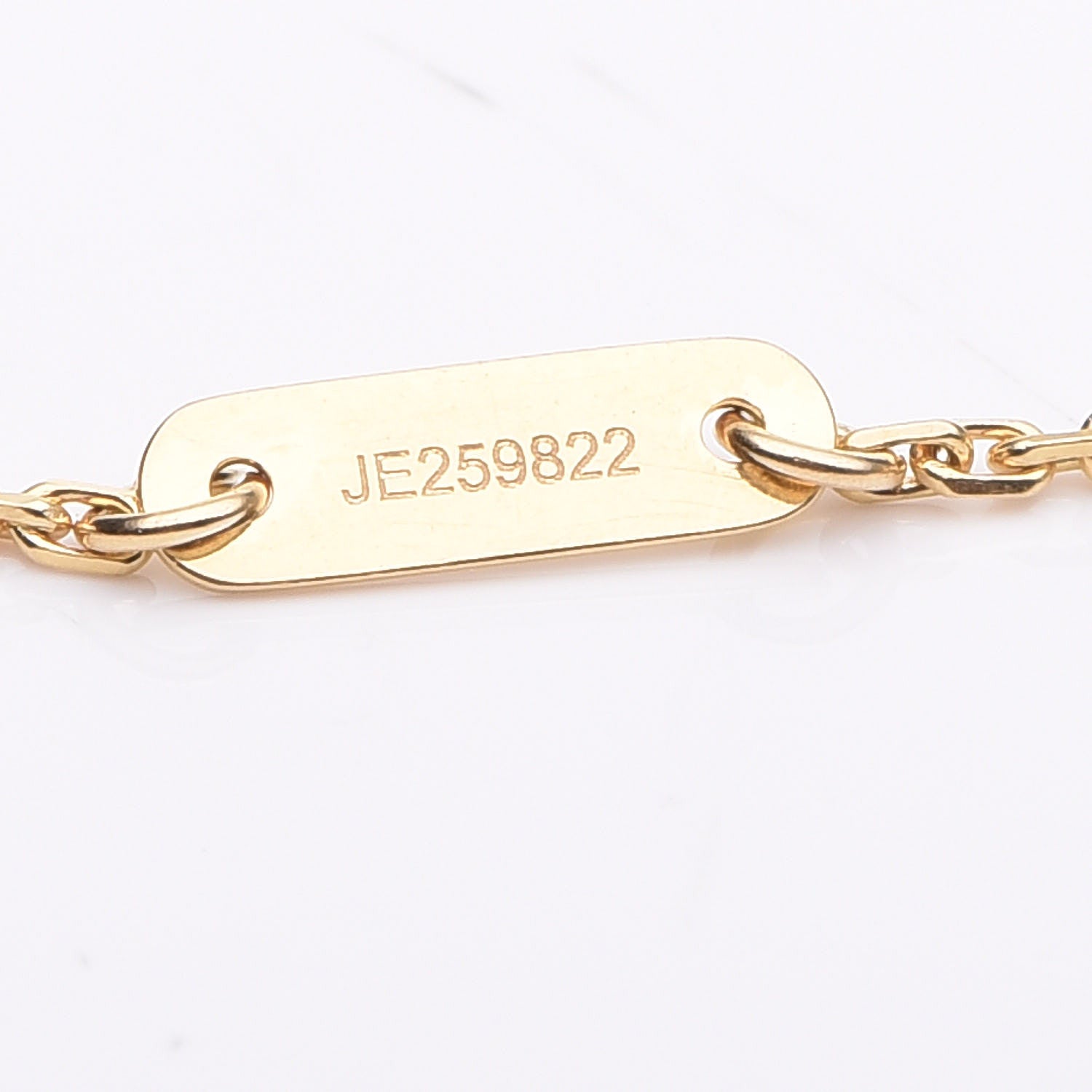 Van Cleef & Arpels 18K Yellow Gold Mother of Pearl Sweet Alhambra Bracelet 8 of 9