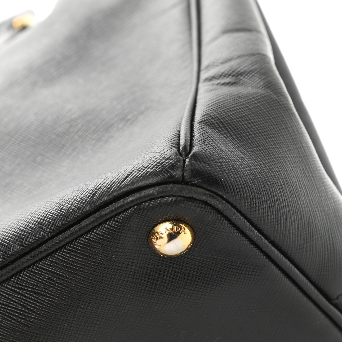 Saffiano Lux Large Tote Black