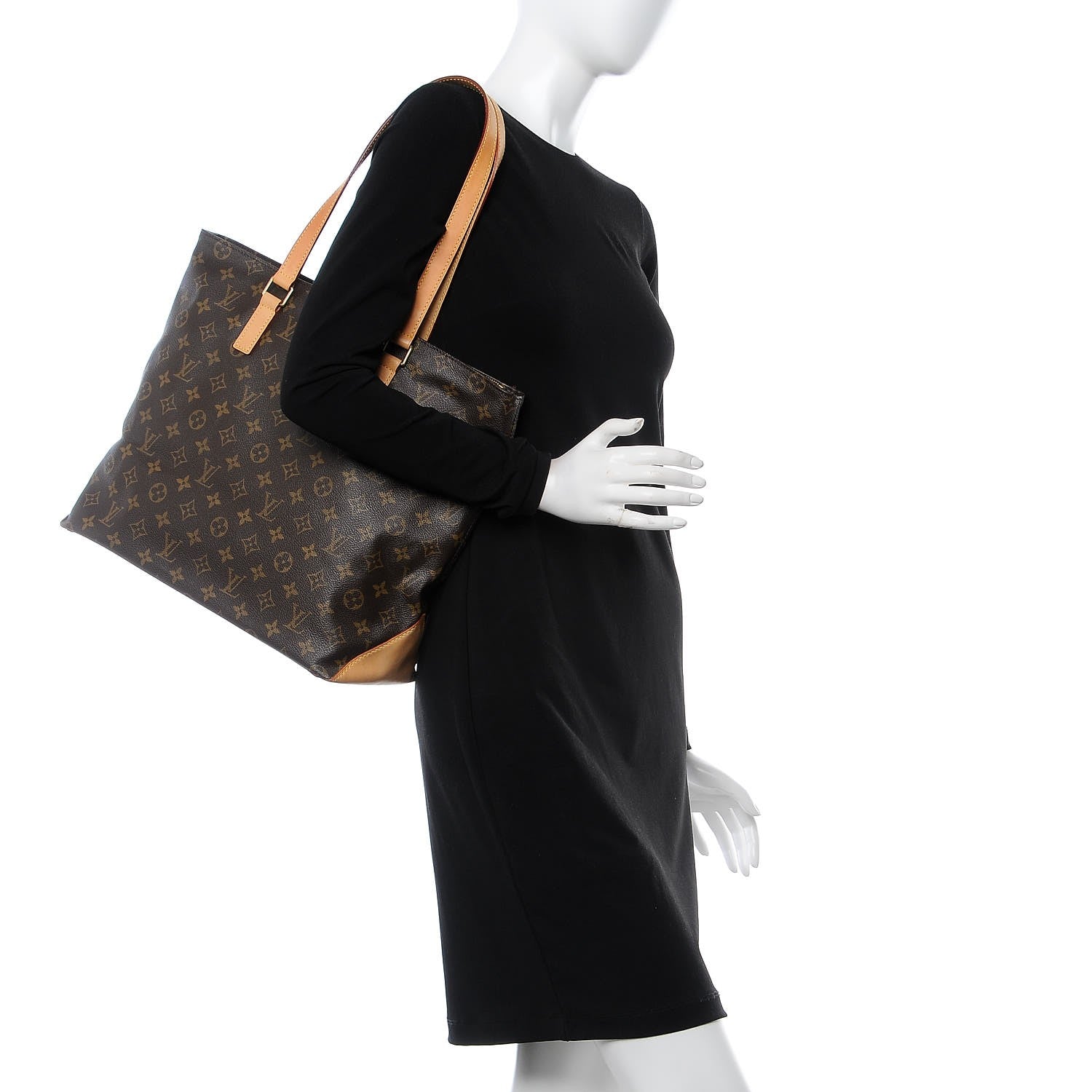Louis Vuitton Monogram Cabas Mezzo 2 of 16