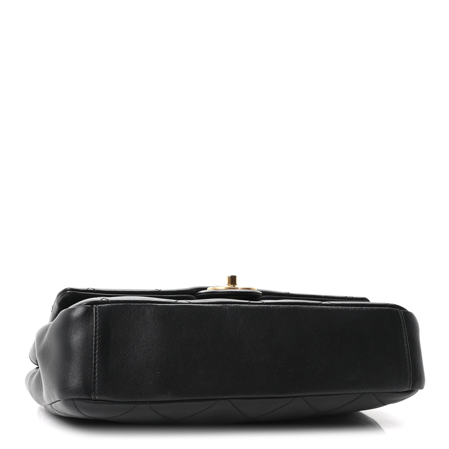 Chanel Lambskin A Real Catch Flap Bag Black 3 of 9