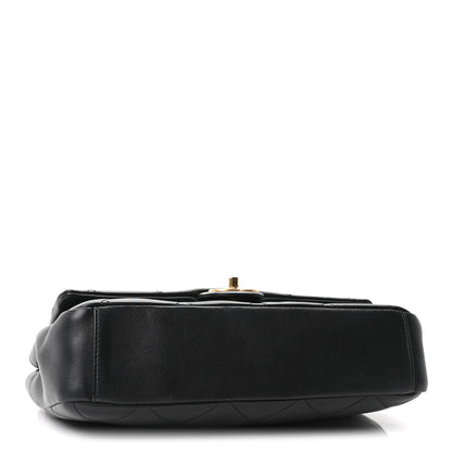 Chanel Lambskin A Real Catch Flap Bag Black 3 of 9