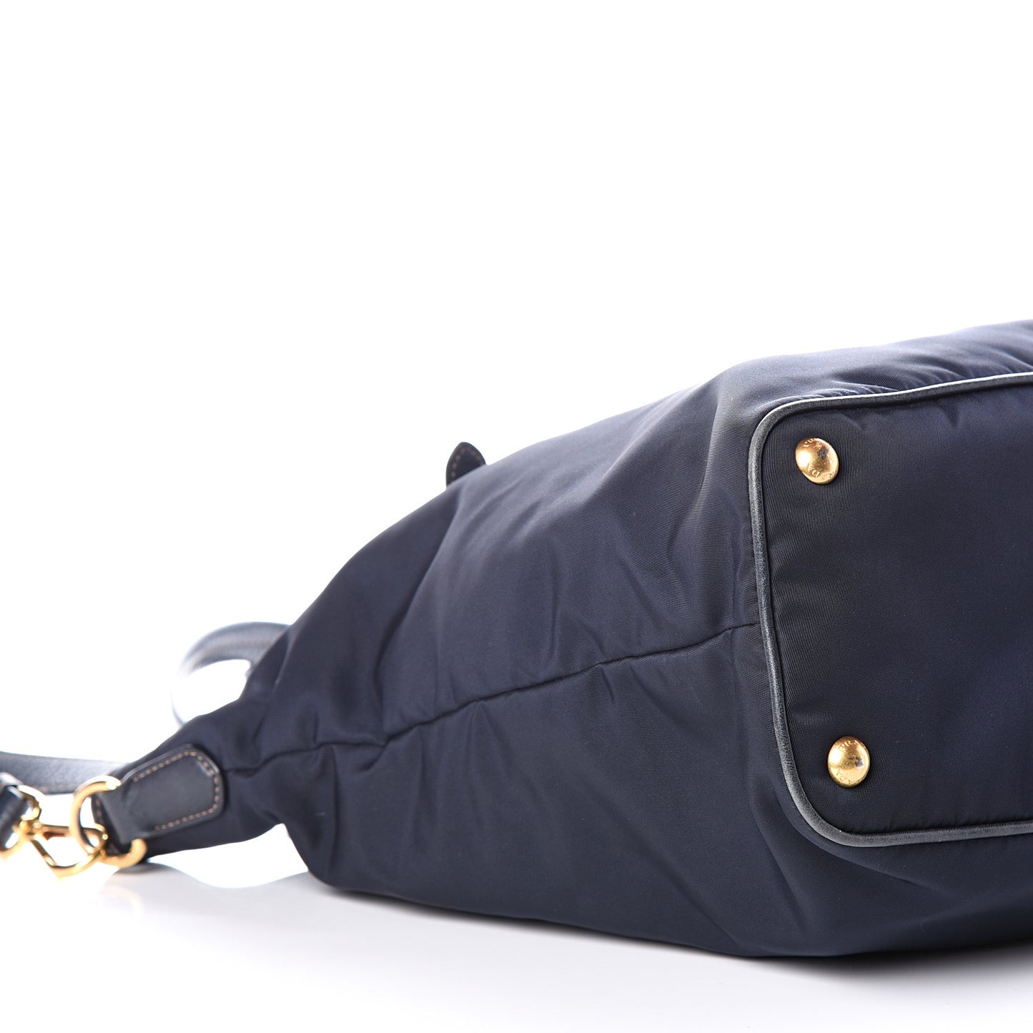 Tessuto Nylon Vitello Daino Tote Baltico