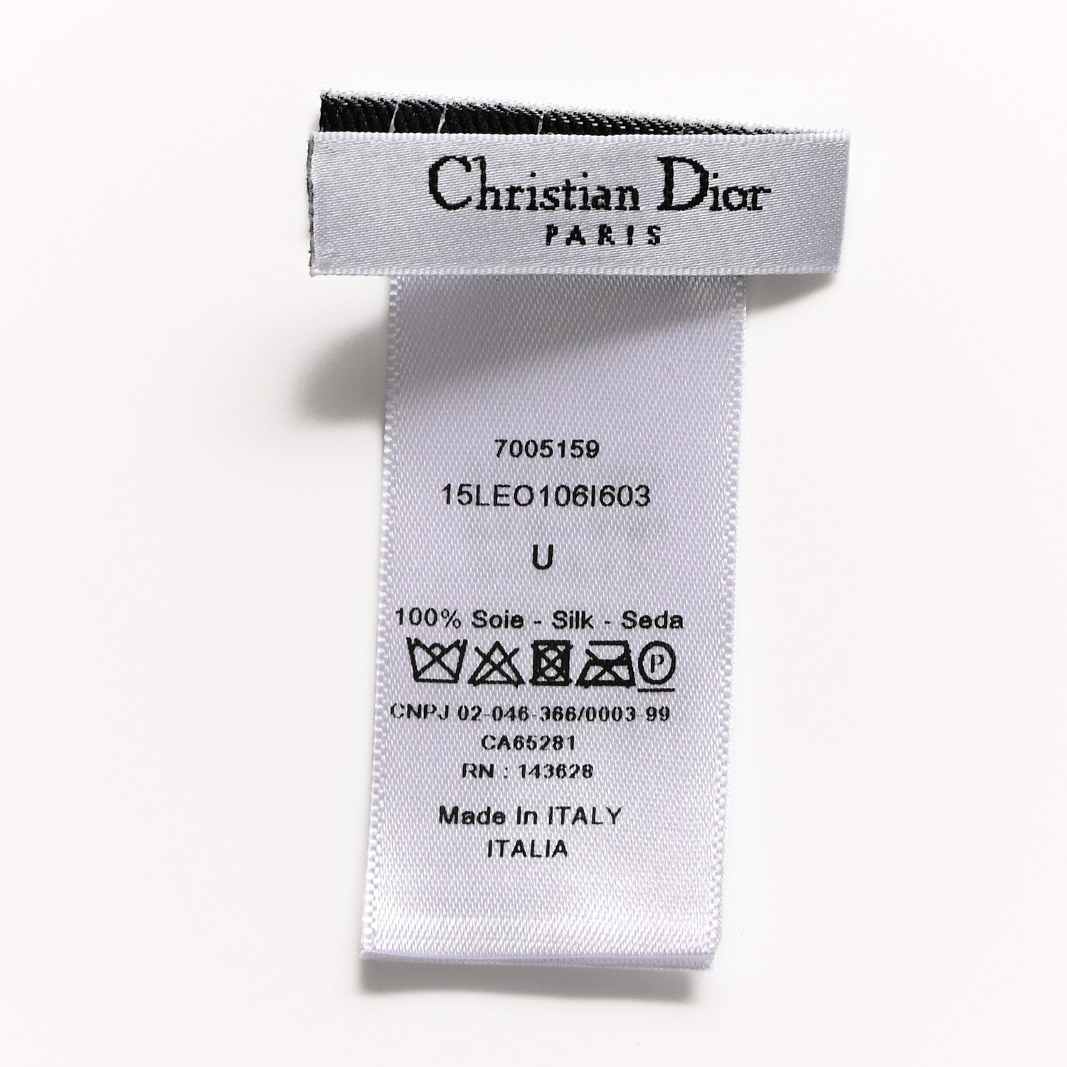 Christian Dior Silk Mizza Mitzah Scarf Beige Multicolor 4 of 4