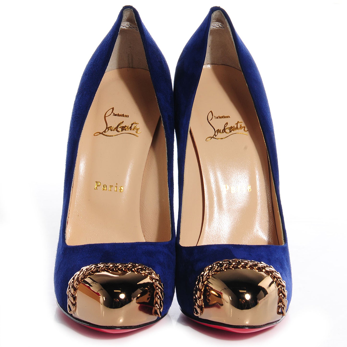 Suede Metalipp 120 Pumps Indigo Bronze 39.5