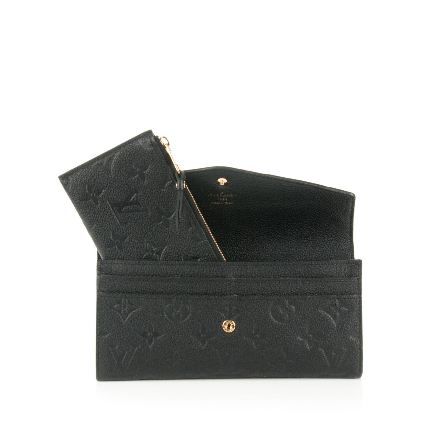 Louis Vuitton Empreinte Curieuse Wallet Black 5 of 8
