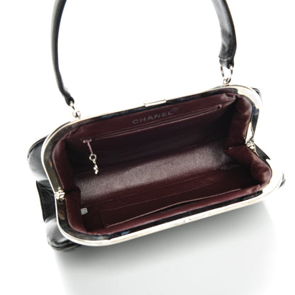 Chanel Lambskin Small Framed Bag Black 5 of 8