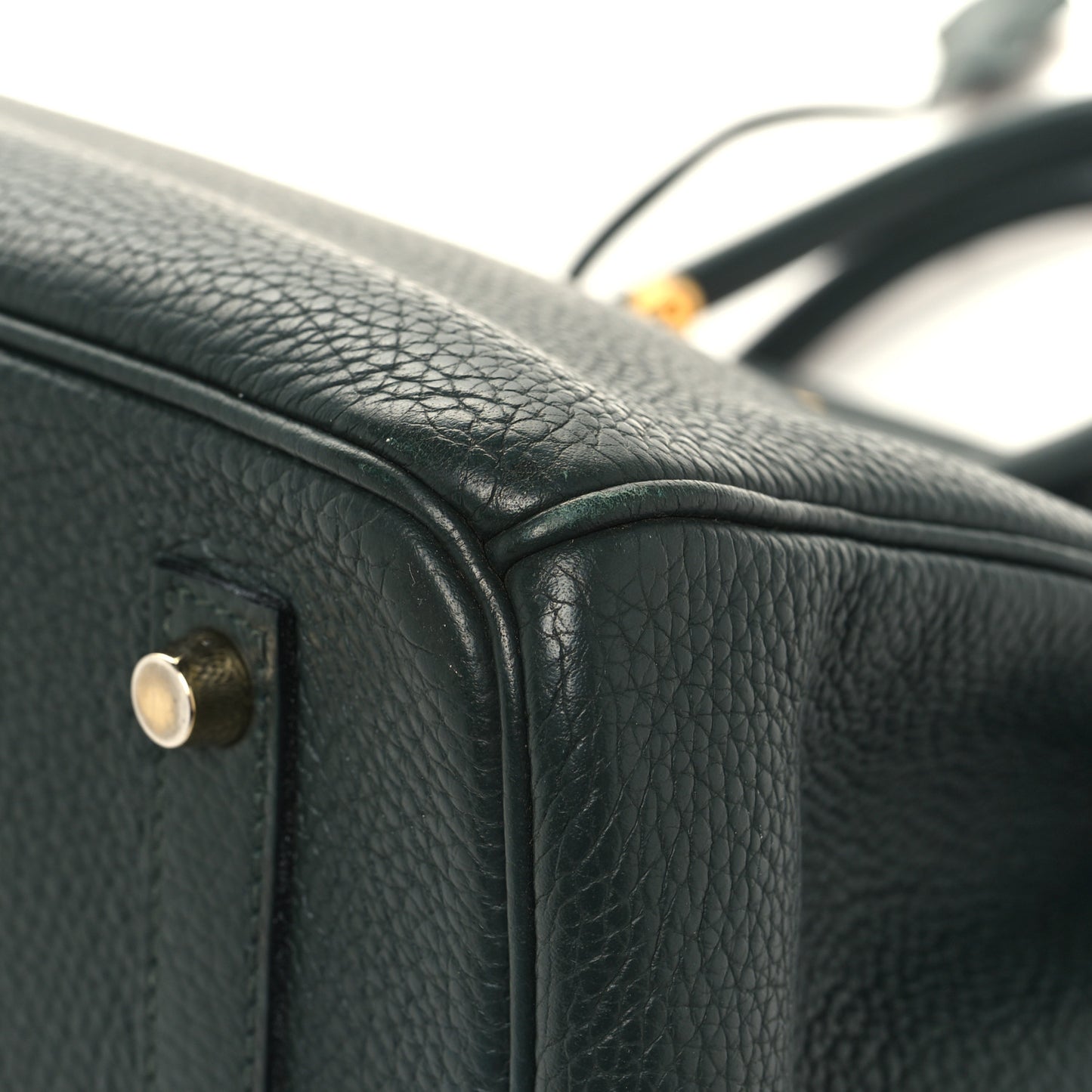 Togo Birkin 35 Vert Fonce
