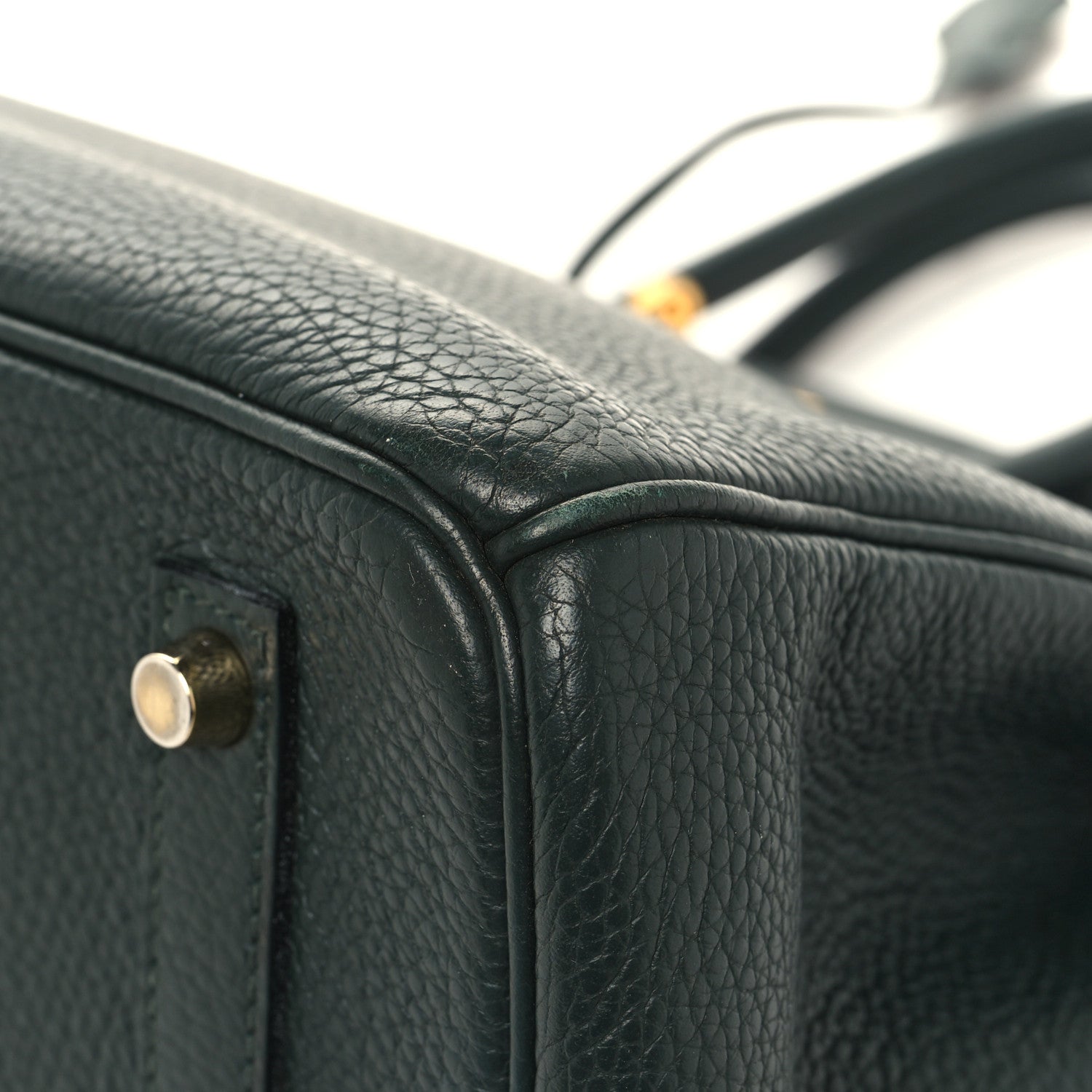Hermes Togo Birkin 35 Vert Fonce 10 of 13