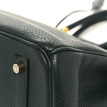 Hermes Togo Birkin 35 Vert Fonce 10 of 13