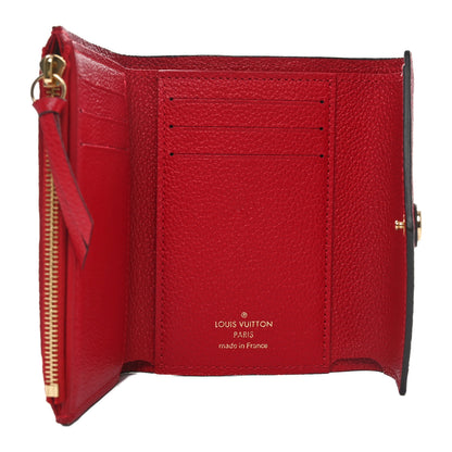 Louis Vuitton Empreinte Victorine Wallet Scarlet 5 of 7