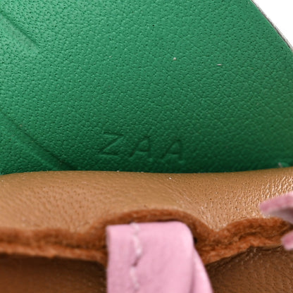 Hermes Milo Lambskin Grigri Rodeo Pegase Horse Bag Charm PM Chai Mauve Sylvestre Menthe 3 of 5