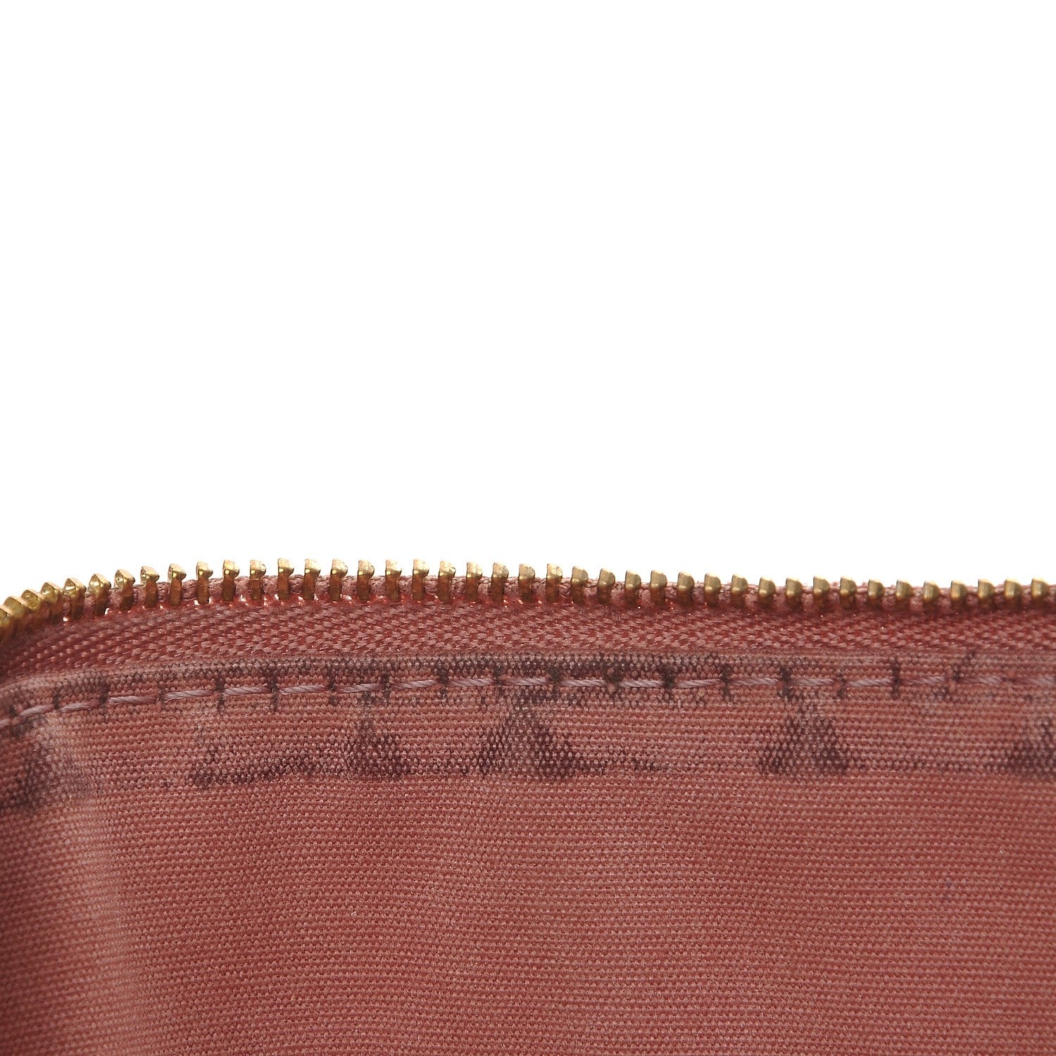 Louis Vuitton Vernis Ikat Pochette Accessories NM Rose Velours 9 of 9