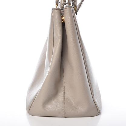 Prada Saffiano Lux Large Tote Argilla 15 of 16