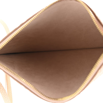 Louis Vuitton Empreinte Monogram Summer Stardust Neverfull MM Pochette Beige Clair 5 of 6