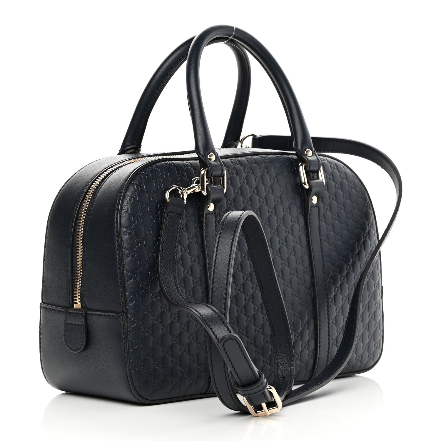 Gucci Microguccissima Medium Crossbody Bag Blue 3 of 13