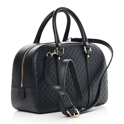 Gucci Microguccissima Medium Crossbody Bag Blue 3 of 13