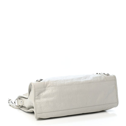 Balenciaga Agneau Classic Silver Hardware City Gris Nuage 3 of 4