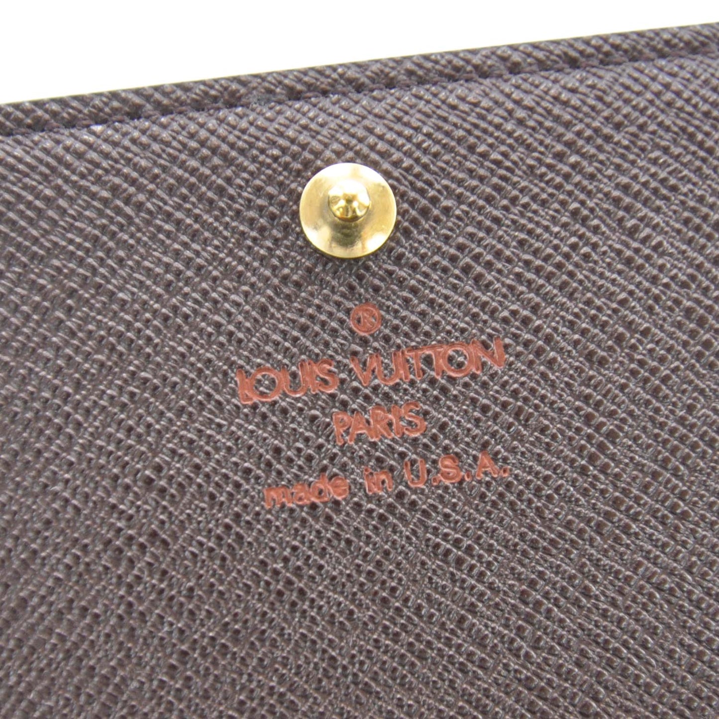 Damier Ebene Porte-Monnaie Tresor Wallet