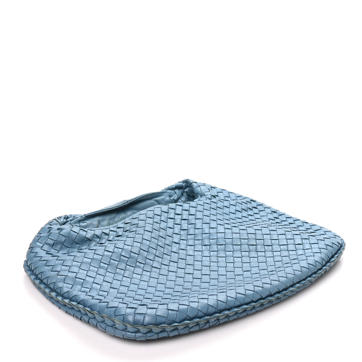 Nappa Intrecciato Medium Veneta Hobo Oceano