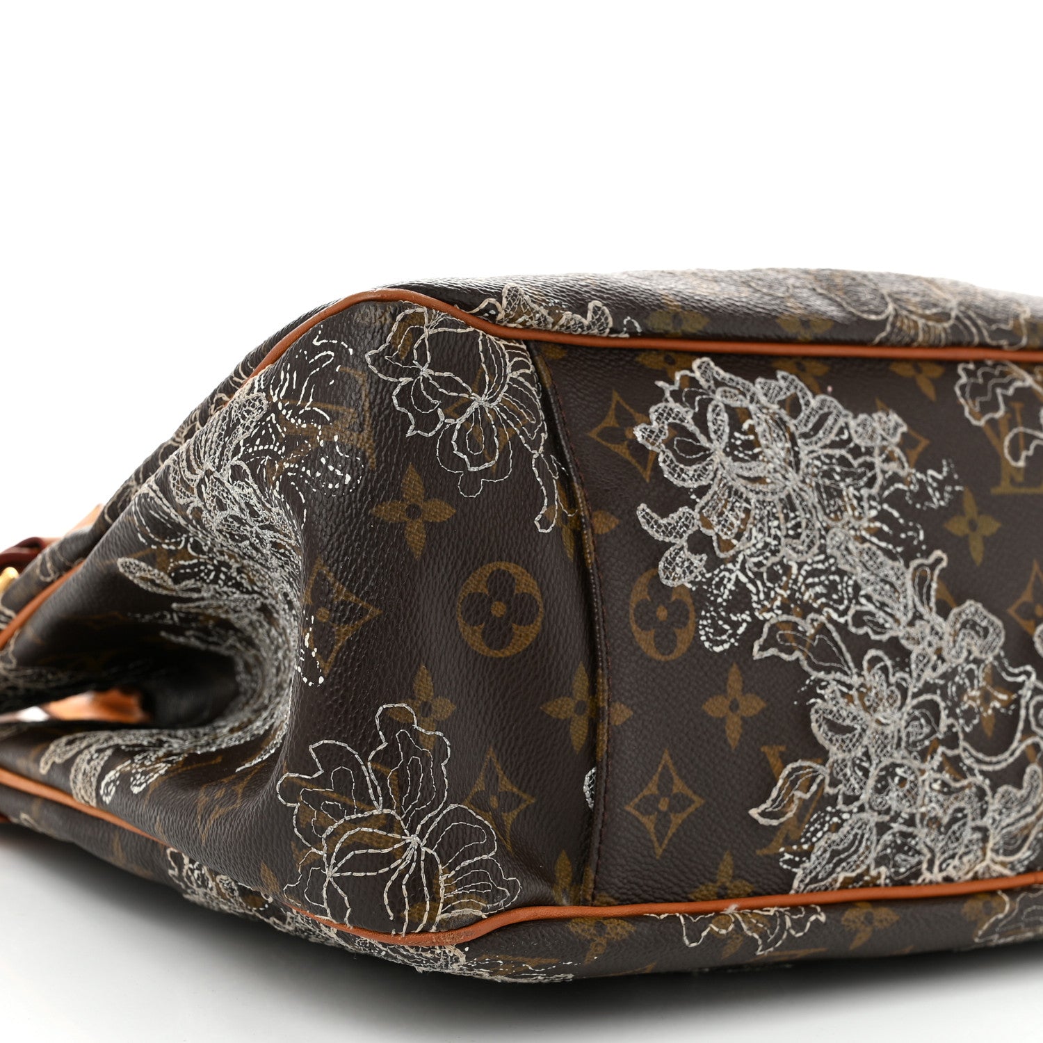 Louis Vuitton Monogram Dentelle Batignolles Horizontal Silver 9 of 10