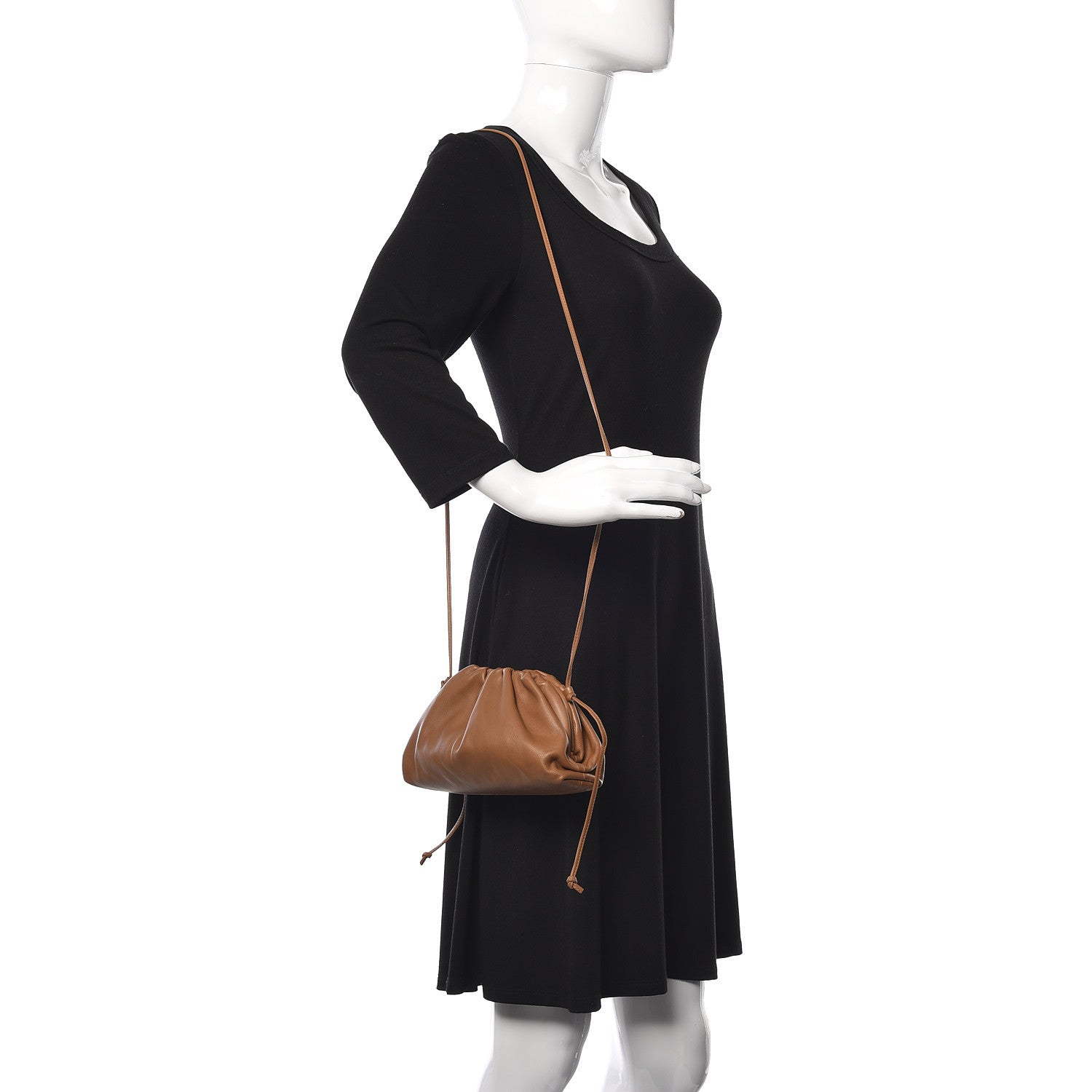 Bottega Veneta Butter Calfskin The Mini Pouch Camel 2 of 11