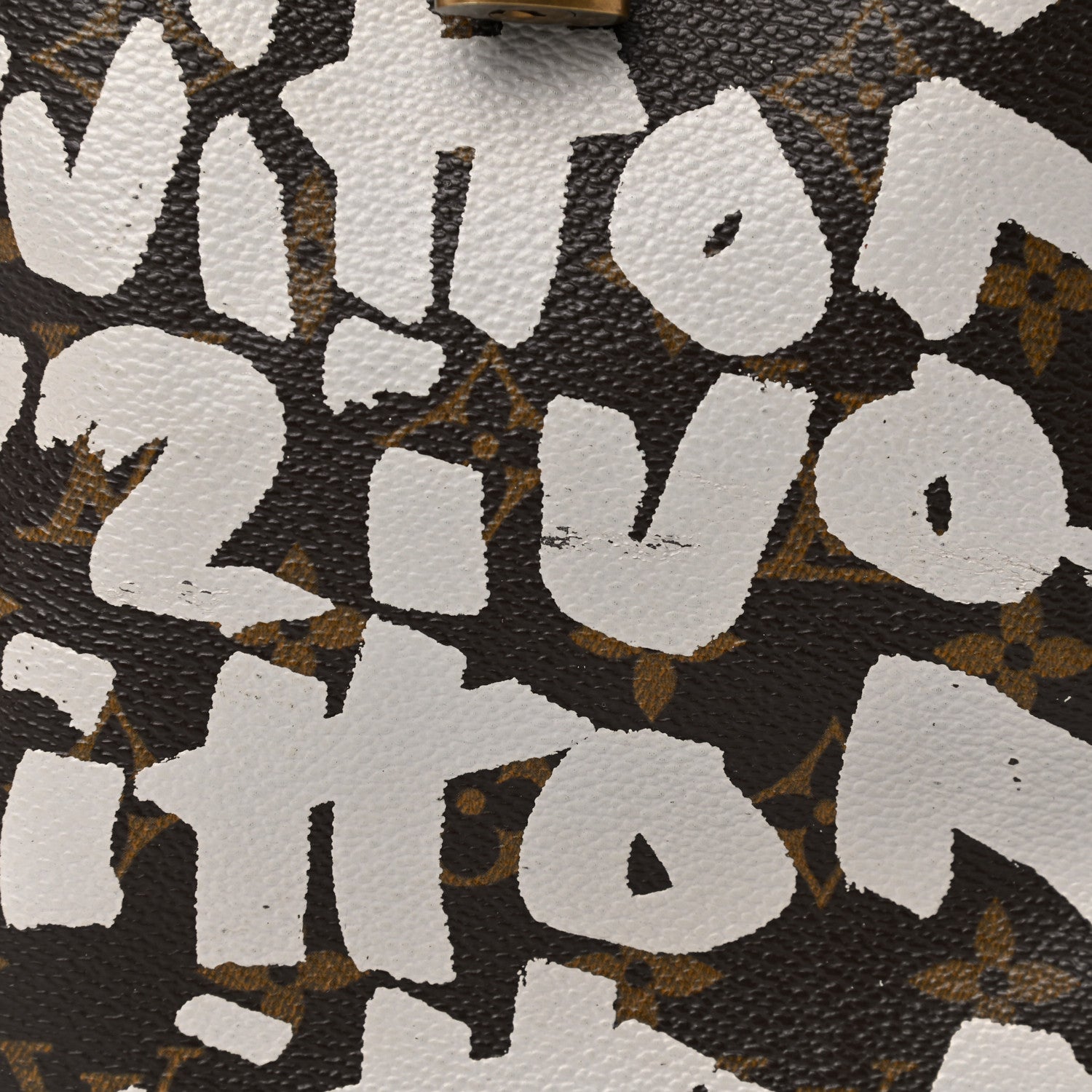 Louis Vuitton Monogram Graffiti Speedy 30 Silver 22 of 29