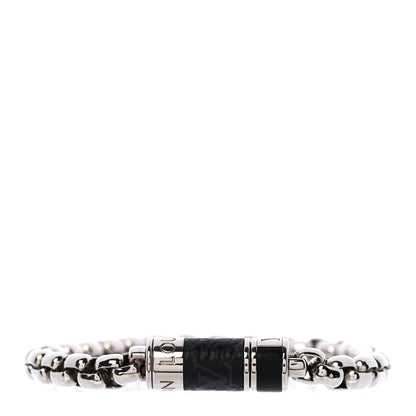 Louis Vuitton Monogram Eclipse Chain Bracelet Silver 1 of 4