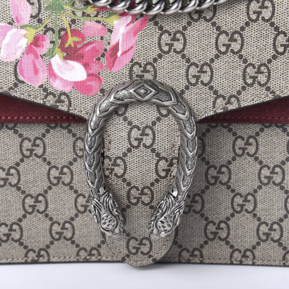 Gucci GG Supreme Monogram Blooms Small Dionysus Shoulder Bag Beige Multicolor Dry Rose 10 of 10
