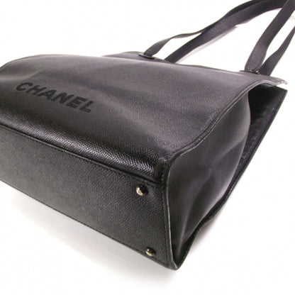 Chanel Vintage Simple Large Tote Black 5 of 12
