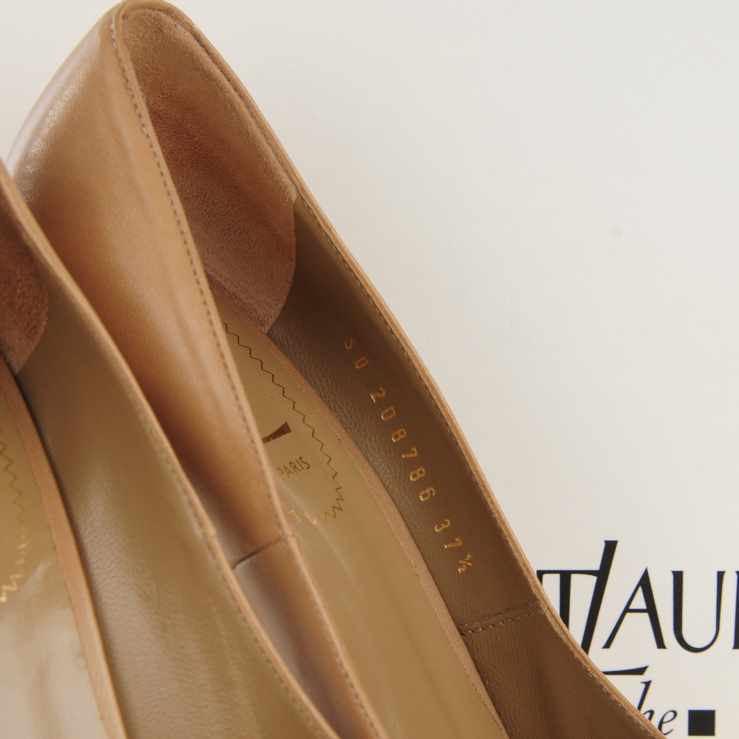 Saint Laurent Nappa Tribtoo 105 Pumps 37.5 Nude 7 of 8