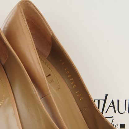 Saint Laurent Nappa Tribtoo 105 Pumps 37.5 Nude 7 of 8