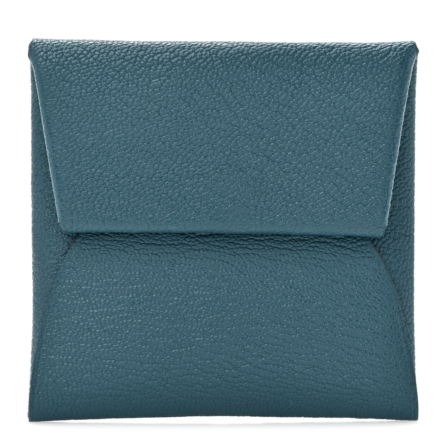 Chevre Mysore Bastia Coin Purse Bleu Aztec
