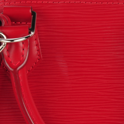 Louis Vuitton Epi Alma BB Carmine 9 of 9