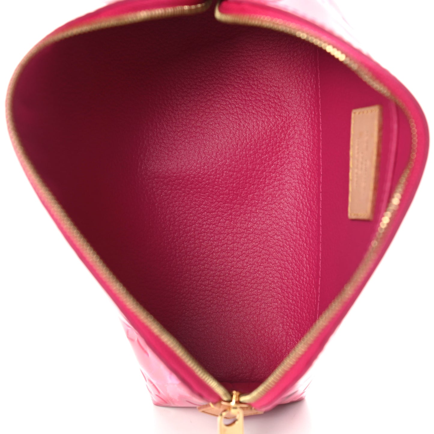 Vernis Ikat Cosmetic Pouch Rose Indien
