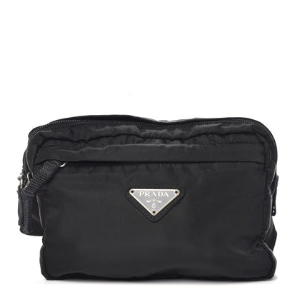 Prada Tessuto Nylon Belt Bag Black 1 of 8